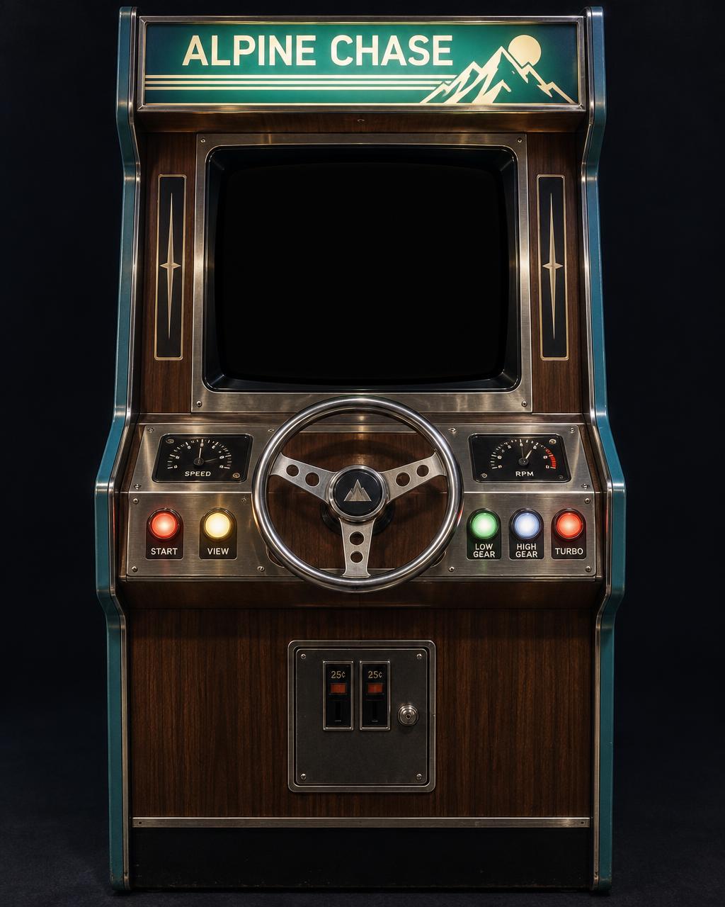 Alpine Chase simulator cabinet