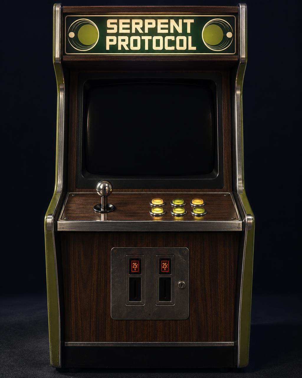 Serpent Protocol simulator cabinet